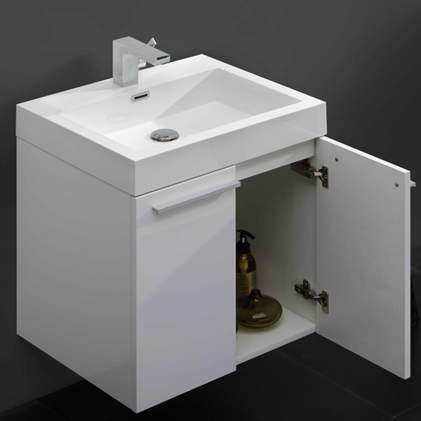 30 vanity with top Fresca White Modern