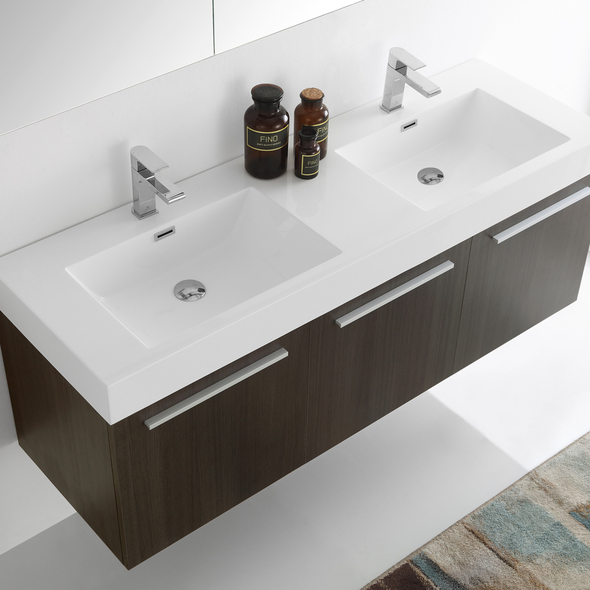 vanity sink replacement Fresca Gray Oak Modern