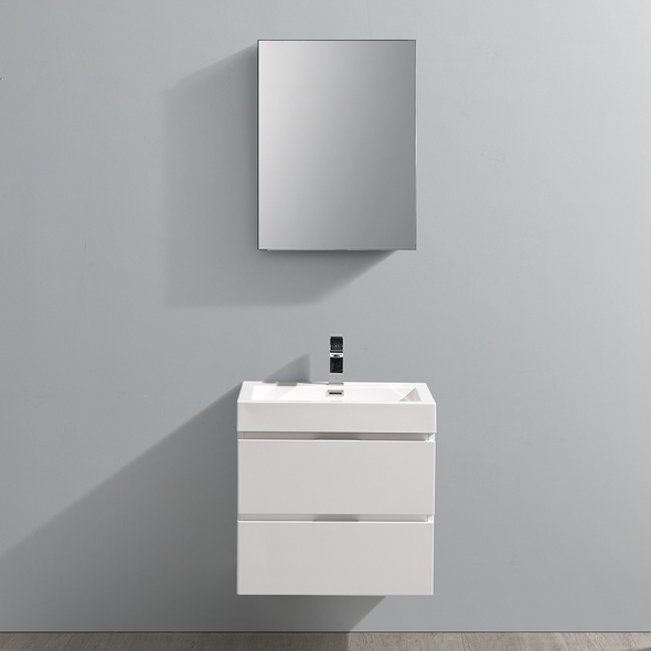 new bathroom cabinets Fresca Glossy White
