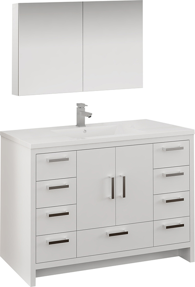 used vanity for sale near me Fresca Glossy White