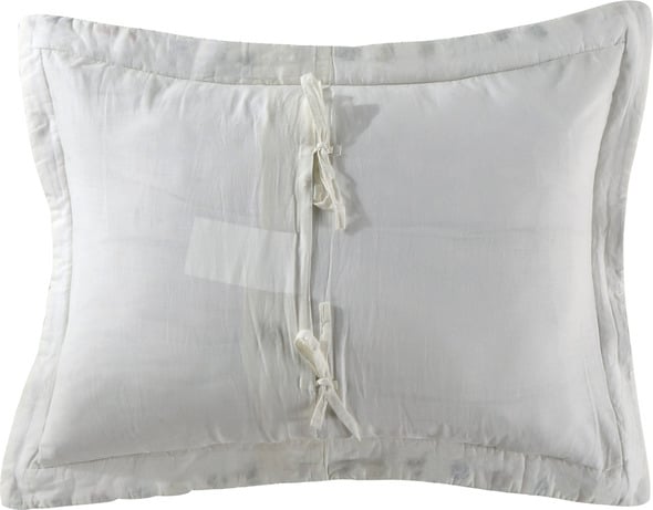 white pillow shams with ruffles Greenland Home Fashions Sham Pillow Cases Multi
