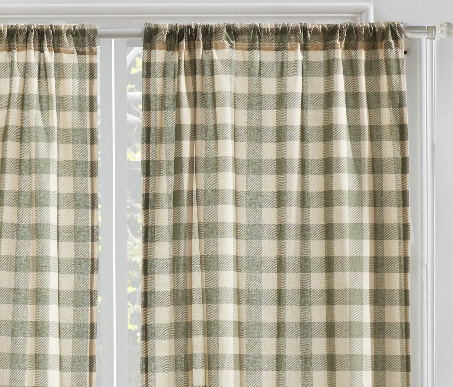 curtains for different sized windows Greenland Home Fashions Window Multi