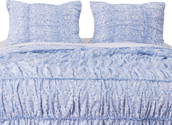 black pillow slips Greenland Home Fashions Sham Blue