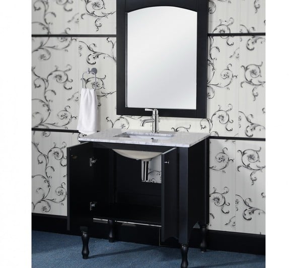 bathroom vanity units without sink InFurniture Bathroom Vanities Black