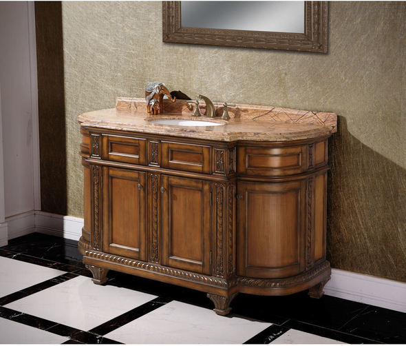 72 bathroom vanity without top InFurniture Claybank with Wood Vein Top Antique