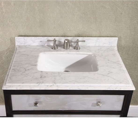 black sink cabinet InFurniture Bathroom Vanities Narra Modern