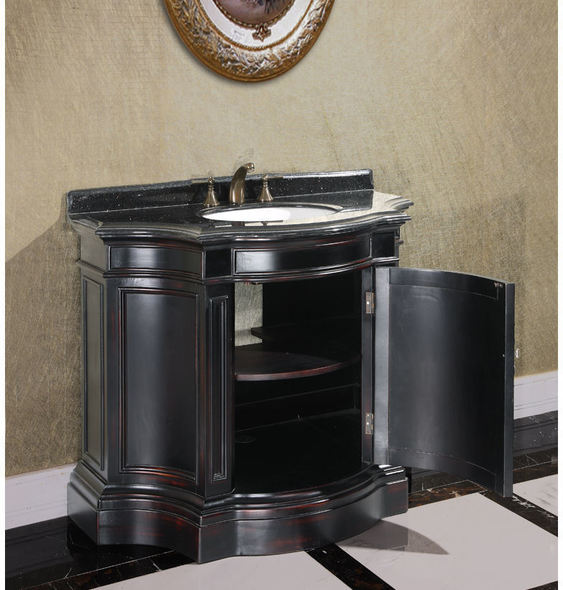 furniture vanity sink InFurniture Ebony Antique