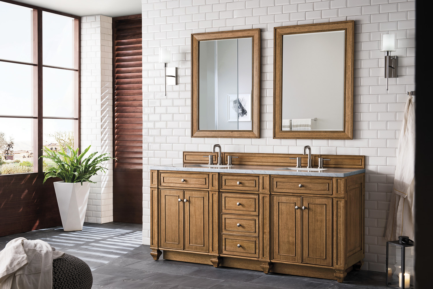 60 bathroom vanity without top James Martin Vanity Saddle Brown Transitional