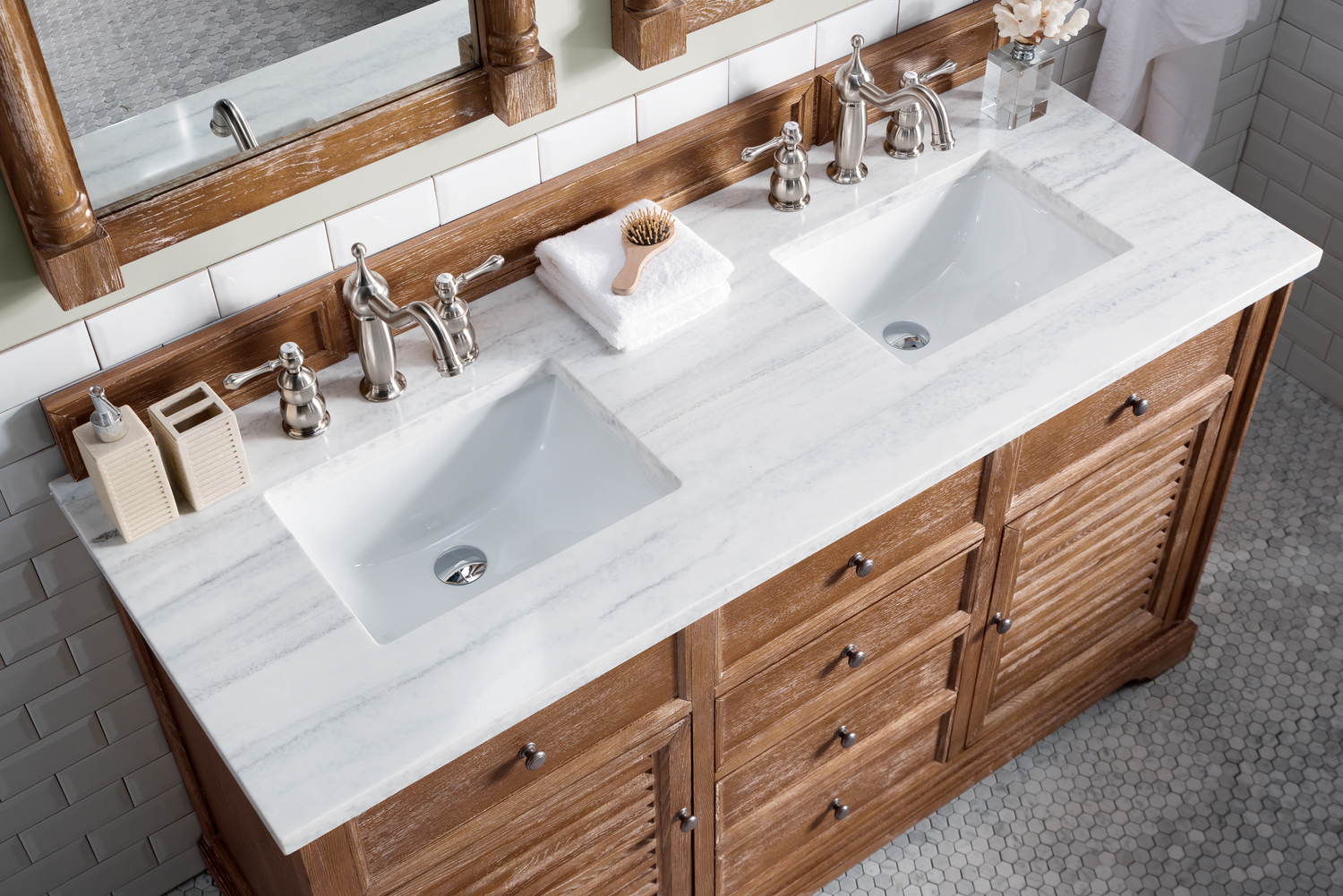 30 inch bathroom cabinet James Martin Vanity Driftwood Transitional