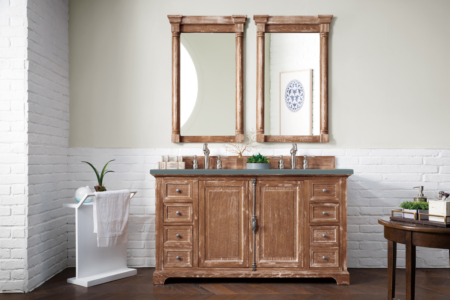 bathroom vanity 40 inch James Martin Vanity Driftwood Transitional