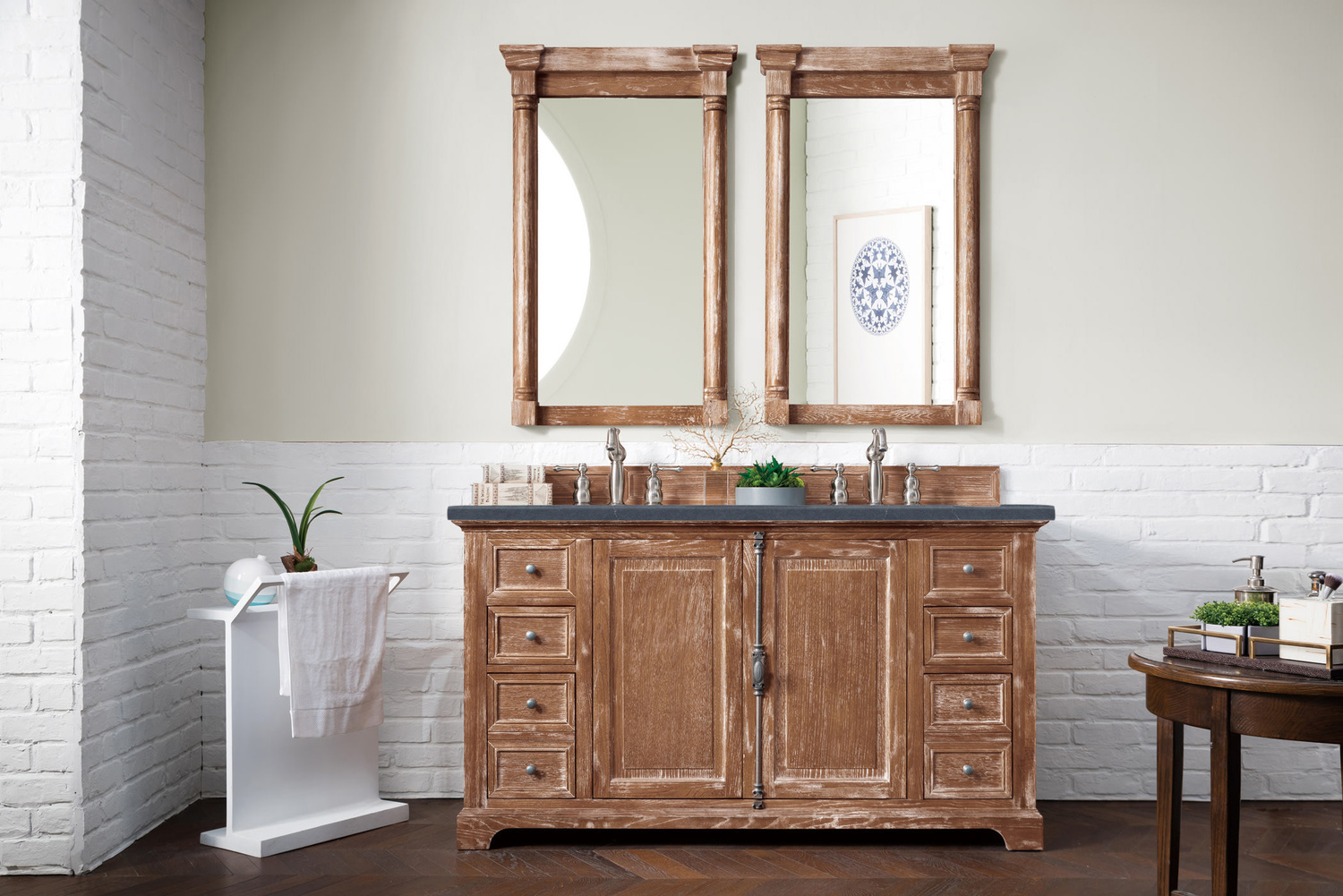 used vanity tops James Martin Vanity Driftwood Transitional