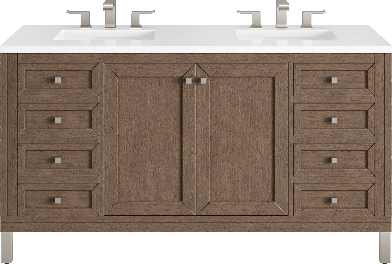 40 in vanity with sink James Martin Vanity Whitewashed Walnut Contemporary/Modern, Transitional