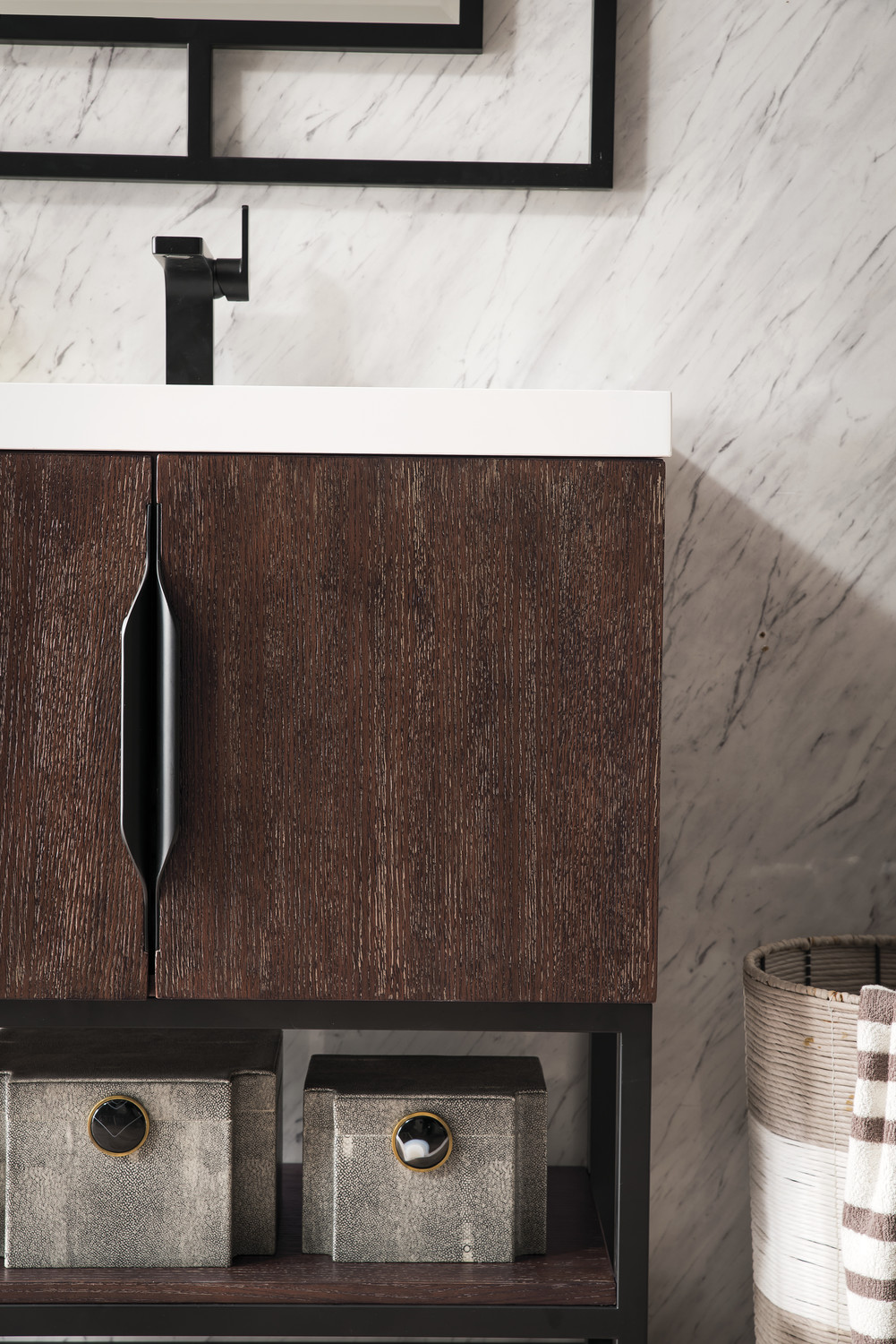 40 inch bathroom cabinet James Martin Vanity Coffee Oak Modern