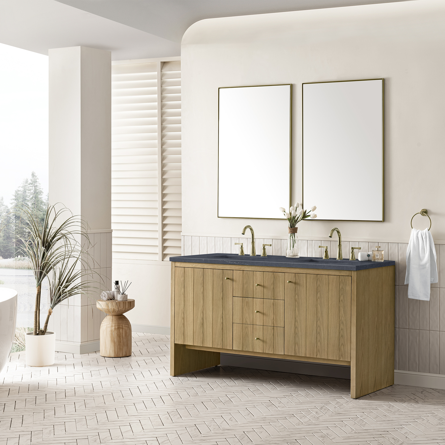 72 inch bathroom cabinet James Martin Vanity Light Natural Oak Contemporary/Modern, Modern Farmhouse.Transitional