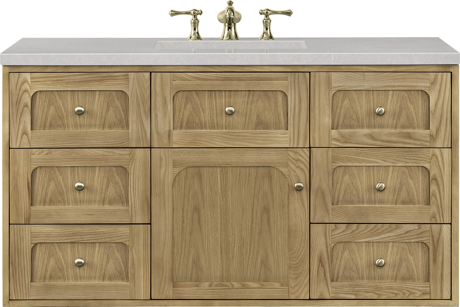 bathroom sink countertop ideas James Martin Vanity Light Natural Oak Boho, Contemporary/Modern