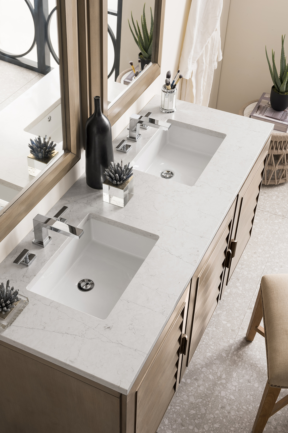  James Martin Vanity Bathroom Vanities Whitewashed Walnut Modern