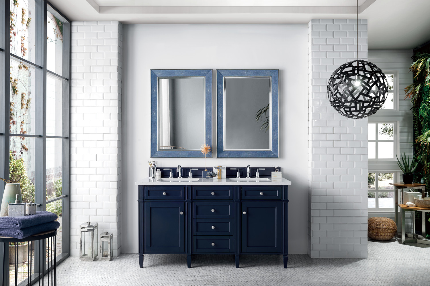 bathroom vanities for sale by owner James Martin Vanity Victory Blue Transitional