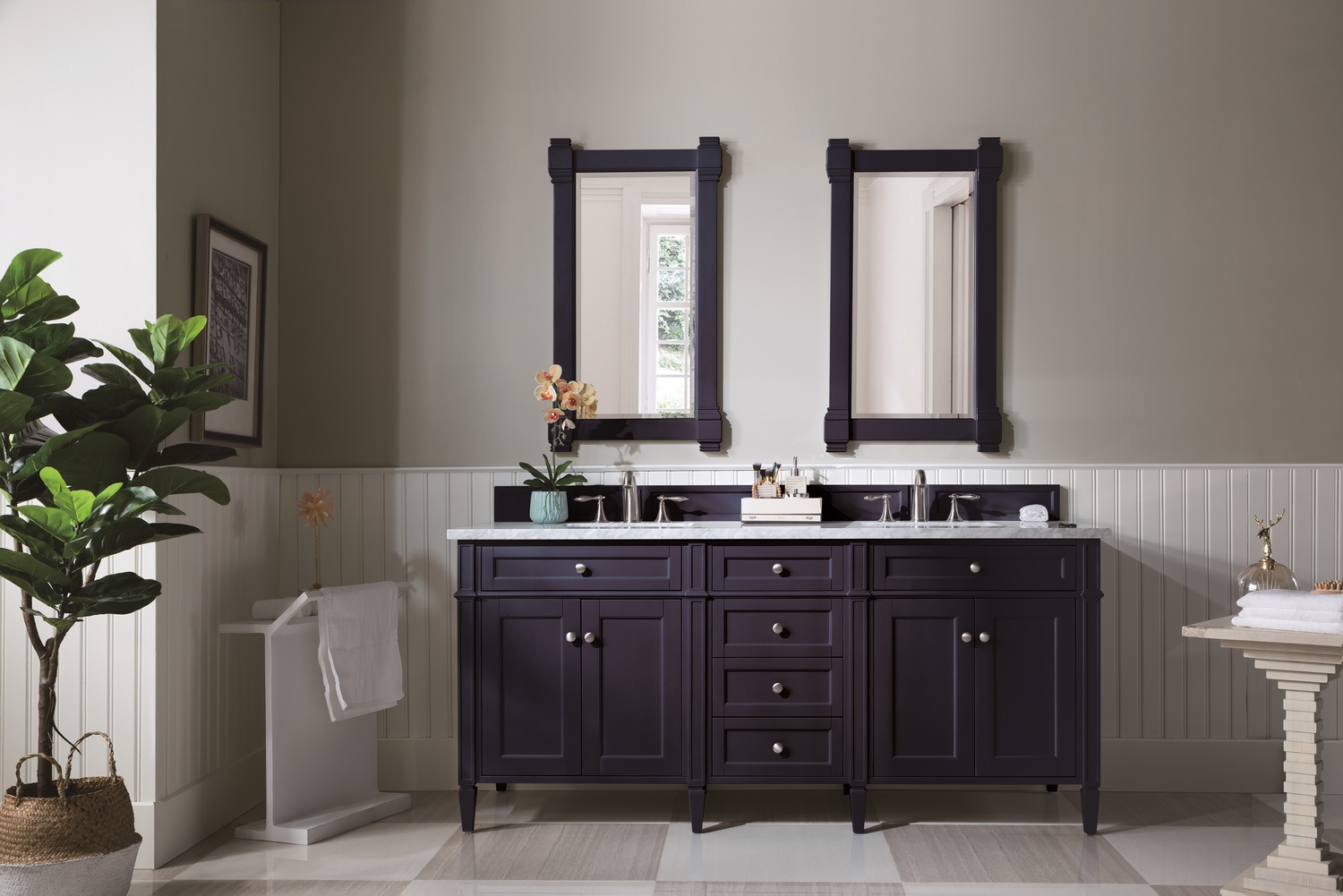 vanity cabinet only James Martin Vanity Victory Blue Transitional