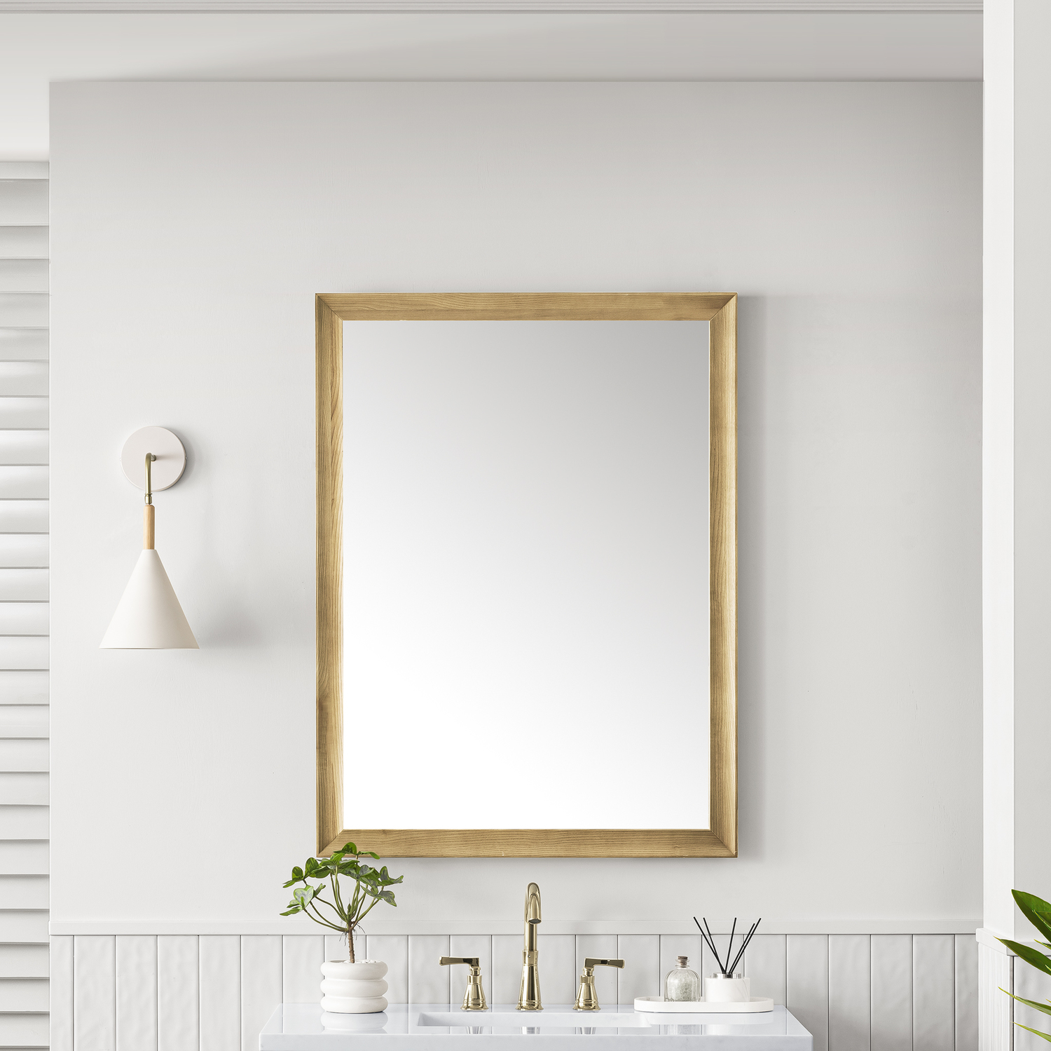 home decor bathroom vanity James Martin Mirror Transitional