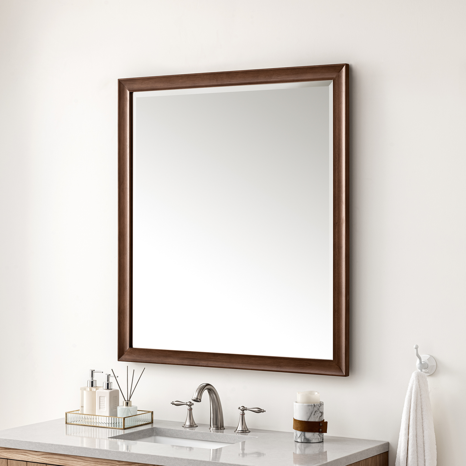 home bathroom vanity James Martin Mirror Transitional