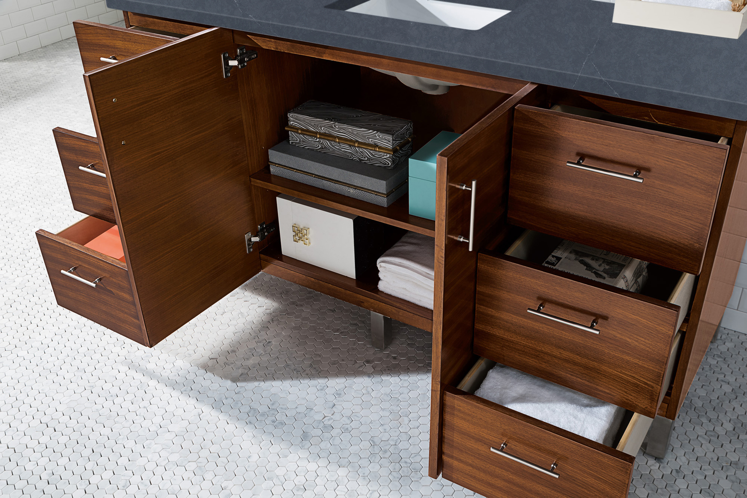 30 vanity with drawers James Martin Vanity American Walnut Contemporary/Modern, Transitional