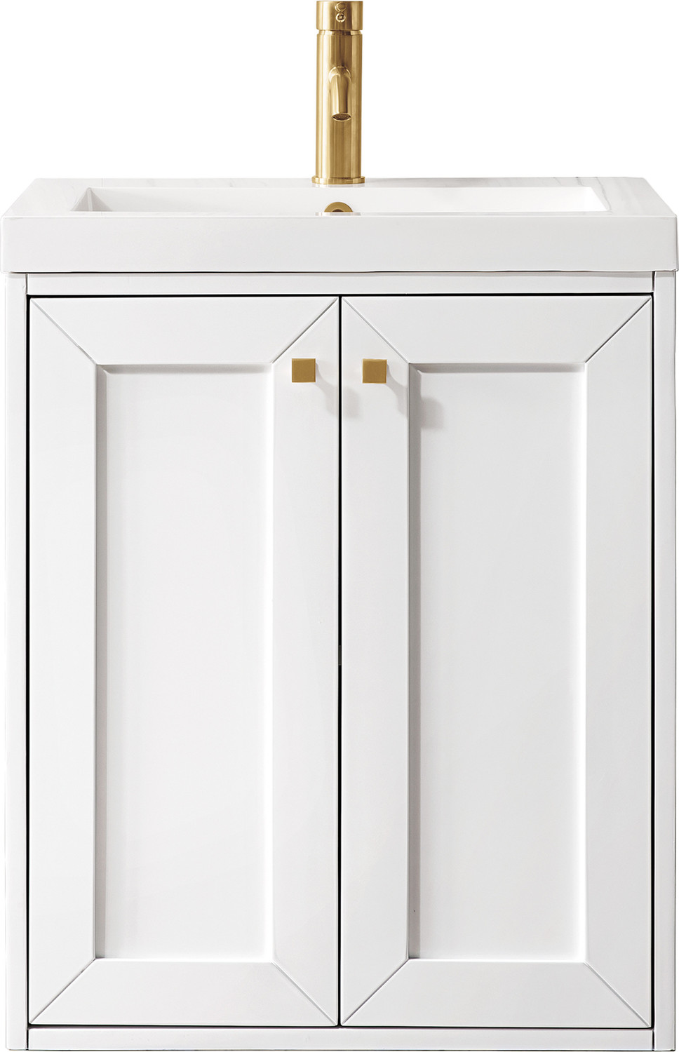 dark grey bathroom cabinets James Martin Vanity Glossy White Transitional