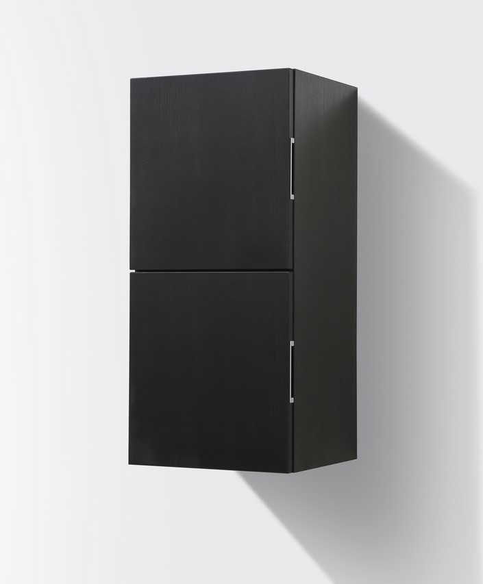  KubeBath Storage Cabinets Black Wood