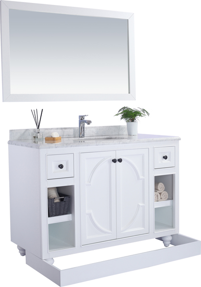 30 single bathroom vanity set Laviva Vanity + Countertop White Traditional