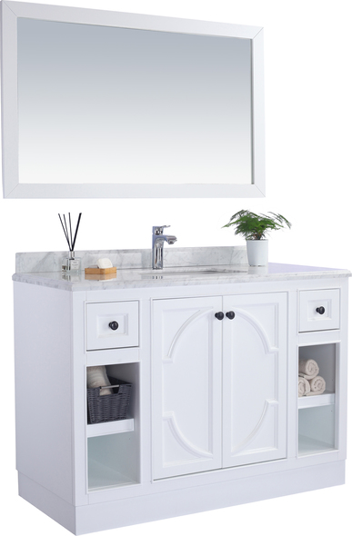 30 single bathroom vanity set Laviva Vanity + Countertop White Traditional