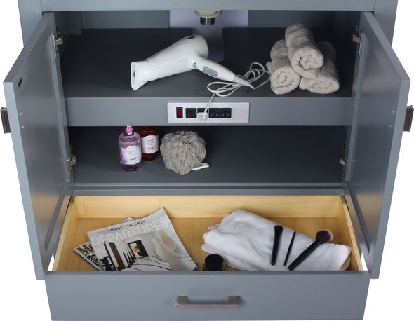 vanity cabinet set Laviva Vanity + Countertop Grey Contemporary/Modern