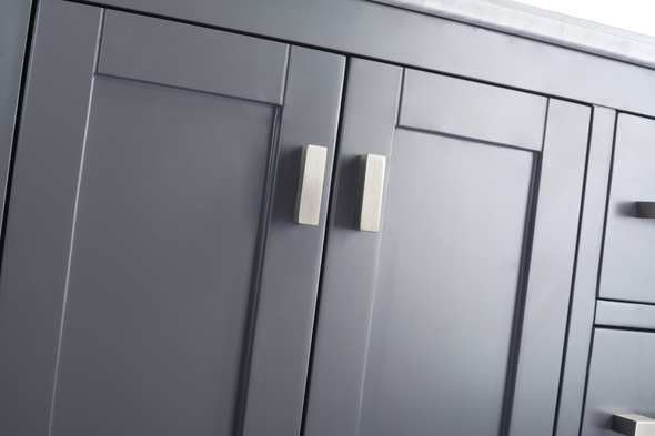 restroom cabinets Laviva Vanity + Countertop Grey Contemporary/Modern