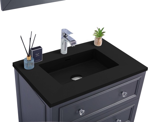 quartz countertops for bathrooms Laviva Vanity + Countertop Maple Grey Contemporary/Traditional