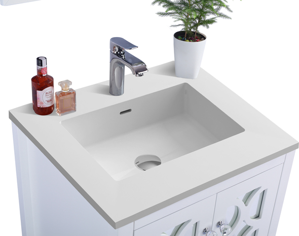 cabinets for bathroom Laviva Vanity + Countertop White Contemporary/Modern
