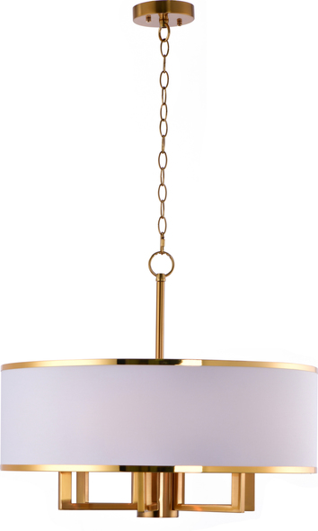 ceiling lamp shades black Lazzur Lighting Pendant Gold Drum