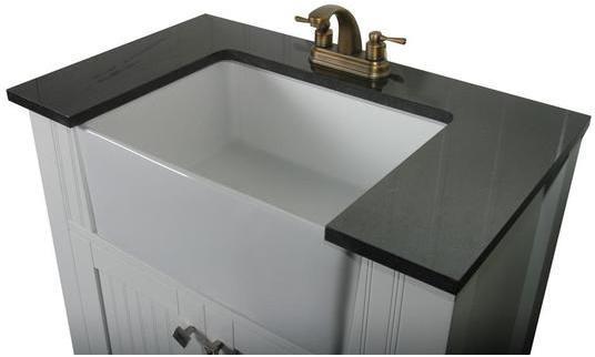 dark grey bathroom cabinets Legion Furniture Matt White Cottage