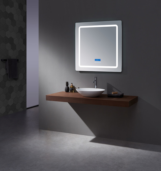 his and hers bathroom mirrors Lexora LED Mirrors