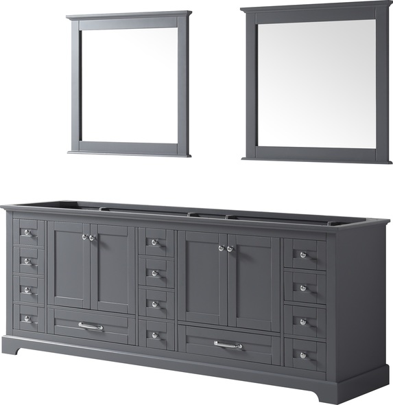 3 drawer bathroom cabinet Lexora Bathroom Vanities Dark Grey