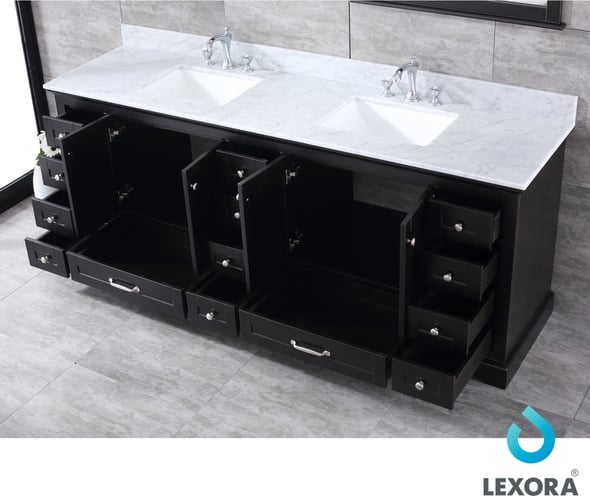 custom made vanity units Lexora Bathroom Vanities Espresso