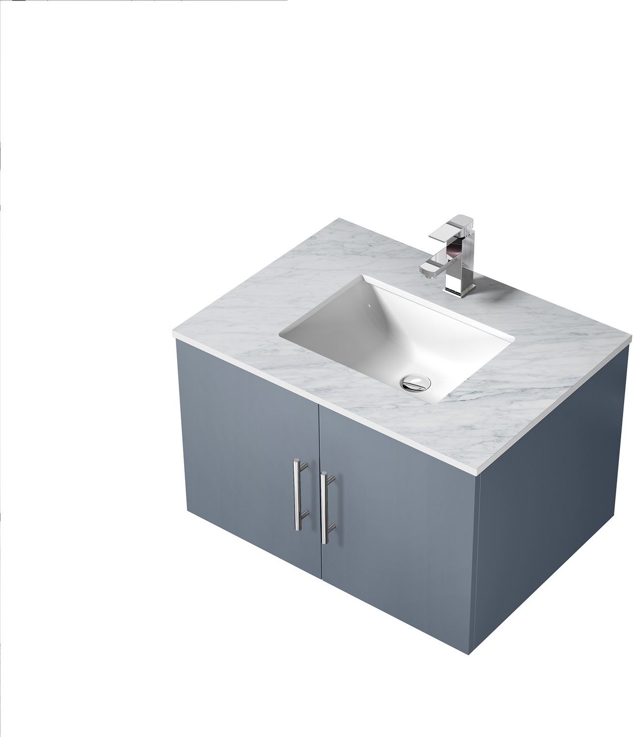 70 double sink vanity Lexora Bathroom Vanities Dark Grey