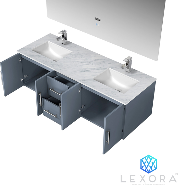 bathroom basin and toilet unit Lexora Bathroom Vanities Dark Grey