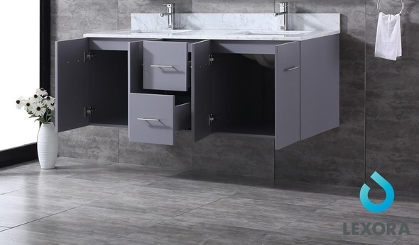 40 inch bathroom vanity with top Lexora Bathroom Vanities Dark Grey