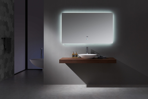 standing mirror for bathroom Lexora LED Mirrors