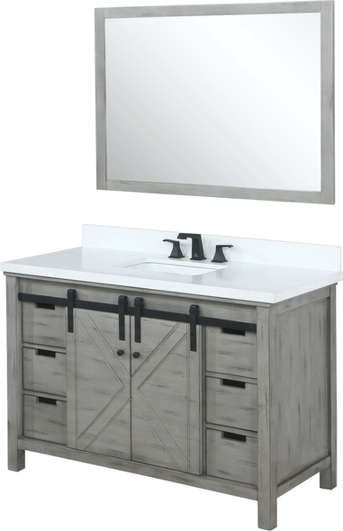 70 inch vanity top single sink Lexora Bathroom Vanities Ash Grey