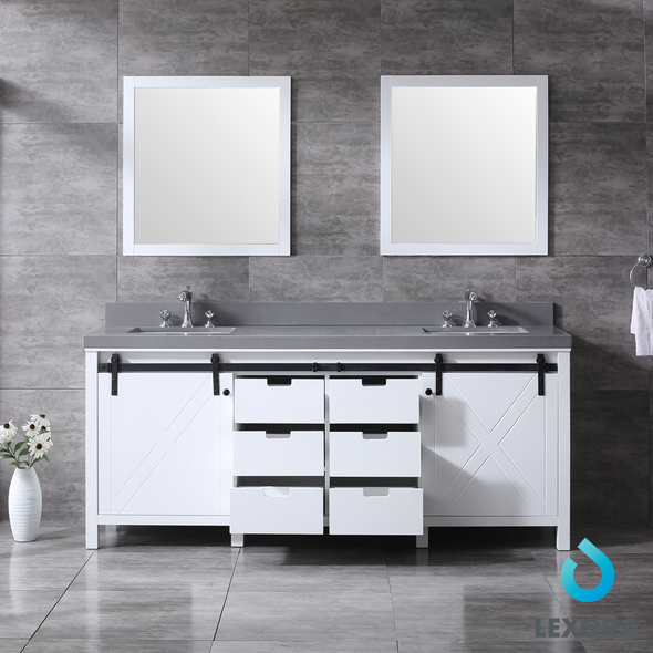 small bathroom sink and cabinet Lexora Bathroom Vanities White