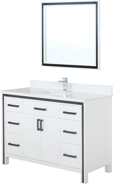 corner basin and vanity unit Lexora Bathroom Vanities White