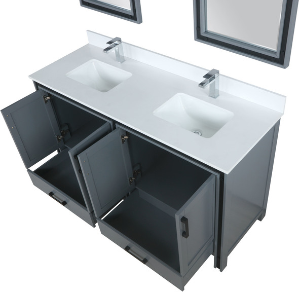 bathroom vanity set Lexora Bathroom Vanities Dark Grey
