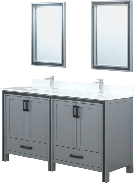 72 bath vanity Lexora Bathroom Vanities Dark Grey
