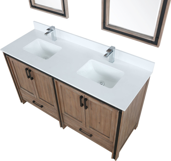 72 inch floating bathroom vanity Lexora Bathroom Vanities Rustic Barnwood