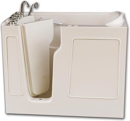 walk in shower replacement meditub Whirlpool Walk-In Tub White