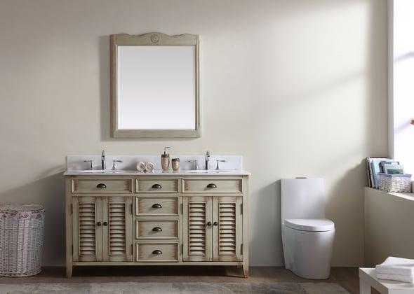 best places to buy bathroom vanities Modetti Bathroom Vanities Weathered Wood Cottage
